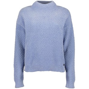 Blue Seven Pullover chenille Midden blauw